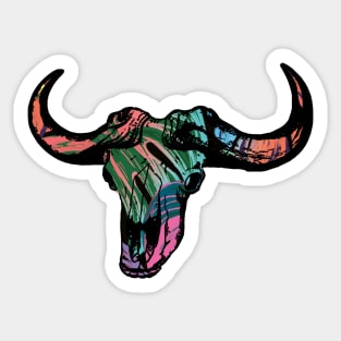 Tropical Buffalo Sticker
